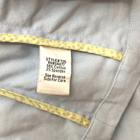 Cabi Jacket Women's Sz 6 Lt Blue Buttons Casual Cotton Spandex - Picture 5 of 5